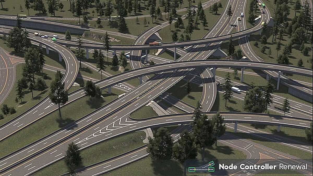 Cities: Skylines — Изменение развязок