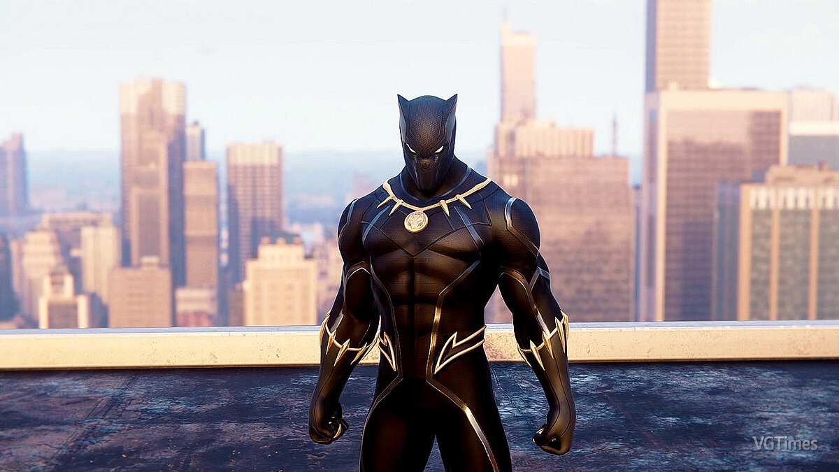 Marvel&#039;s Spider-Man Remastered — Черная пантера (слот для костюма)