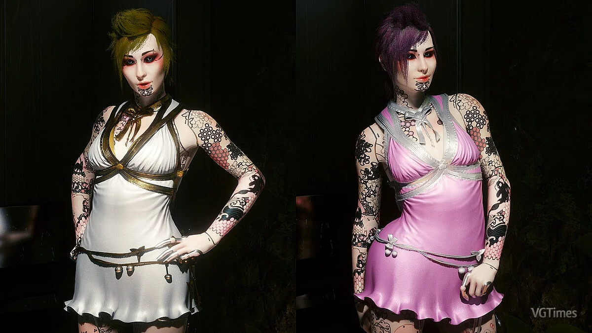 Cyberpunk 2077 — Короткое платье Тифы