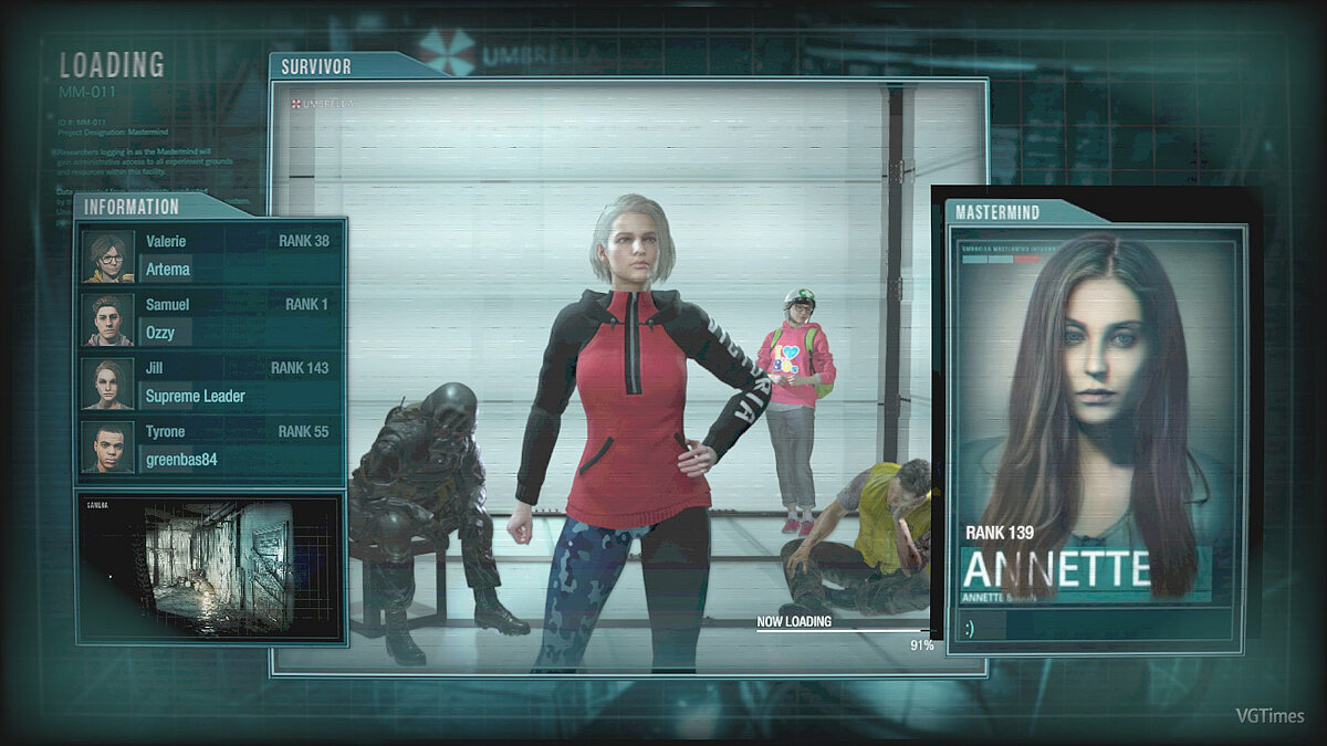 Resident Evil: Resistance — Джилл - тренировочный костюм