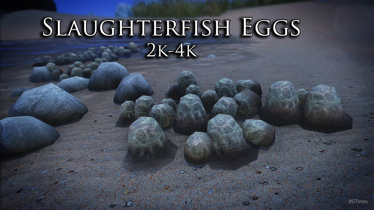 Elder Scrolls 5: Skyrim Special Edition — Яйца рыбы-убийцы в 2k-4k