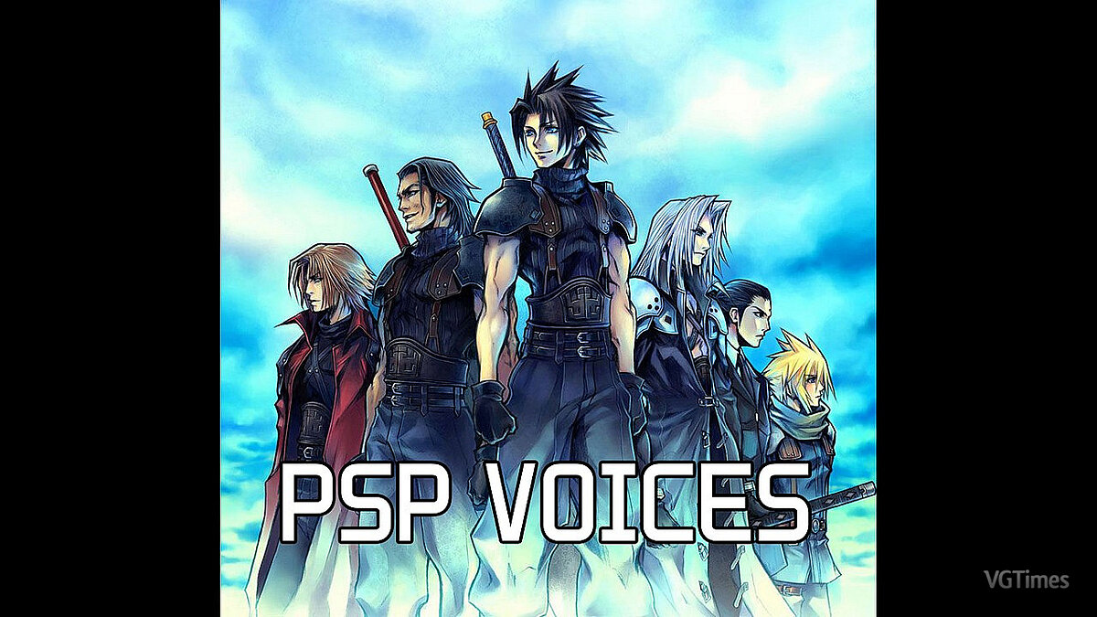 Crisis Core: Final Fantasy VII Reunion — Восстановление оригинальных голосов