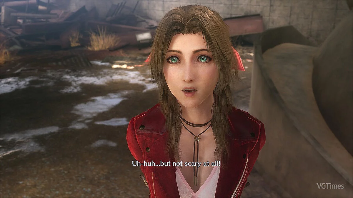 Crisis Core: Final Fantasy VII Reunion — Айрис в костюме из ремейка