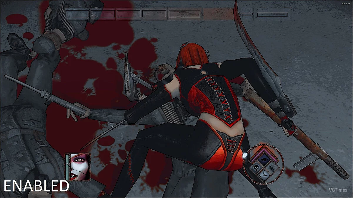 BloodRayne: Terminal Cut — Комиксовая графика