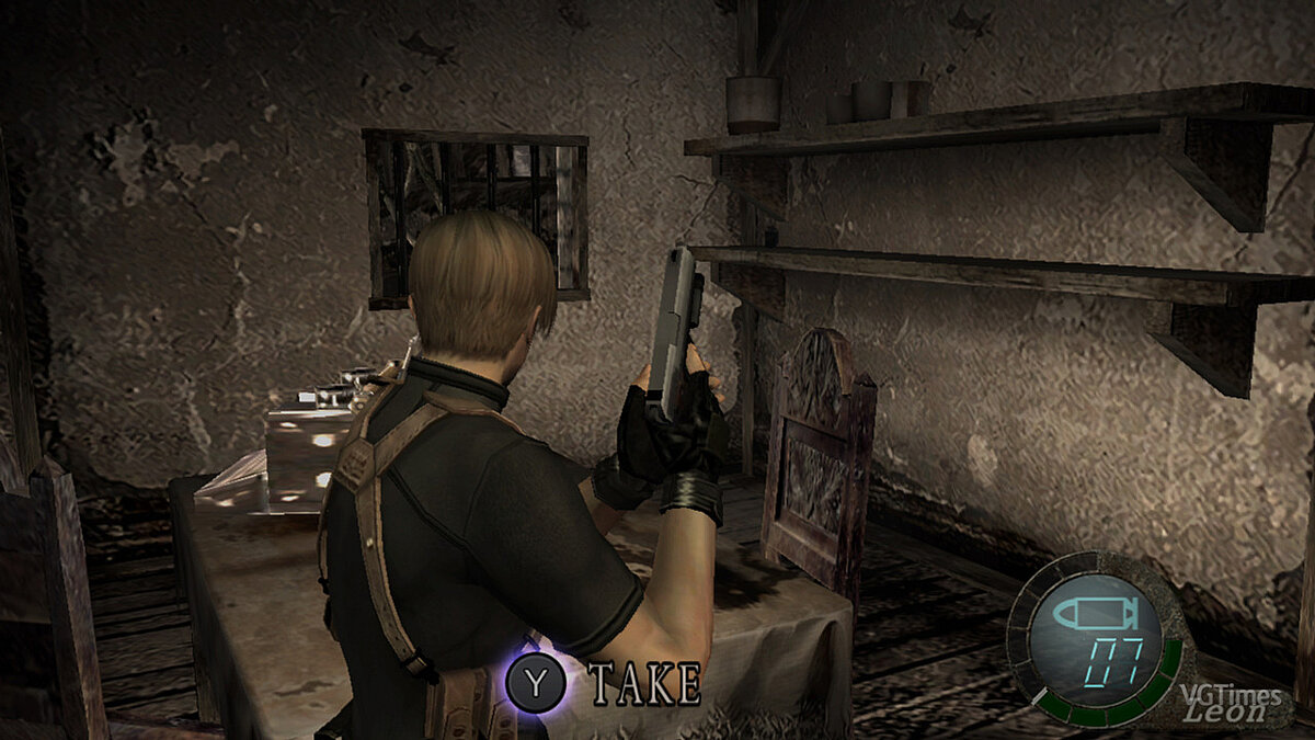 Resident Evil 4 (2005) — Кнопки Nintendo Switch