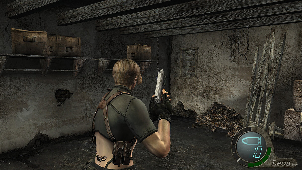 Resident Evil 4 (2005) — Леон с голым животом