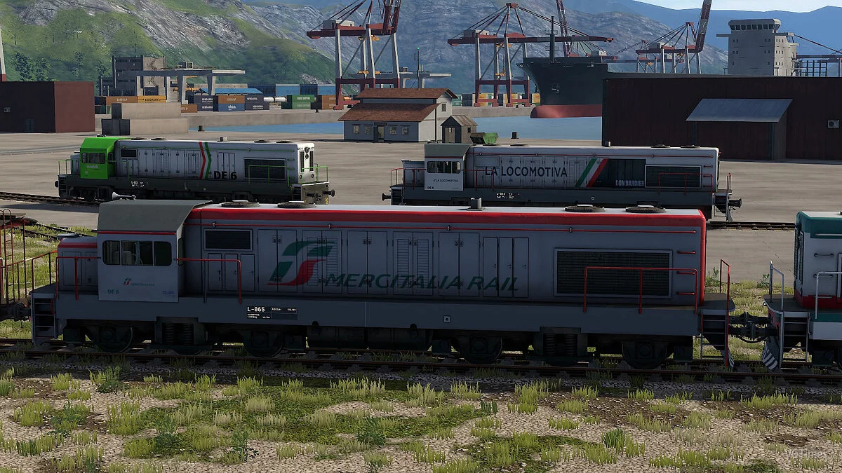 Derail Valley — Раскраска Mercitalia для DE 6