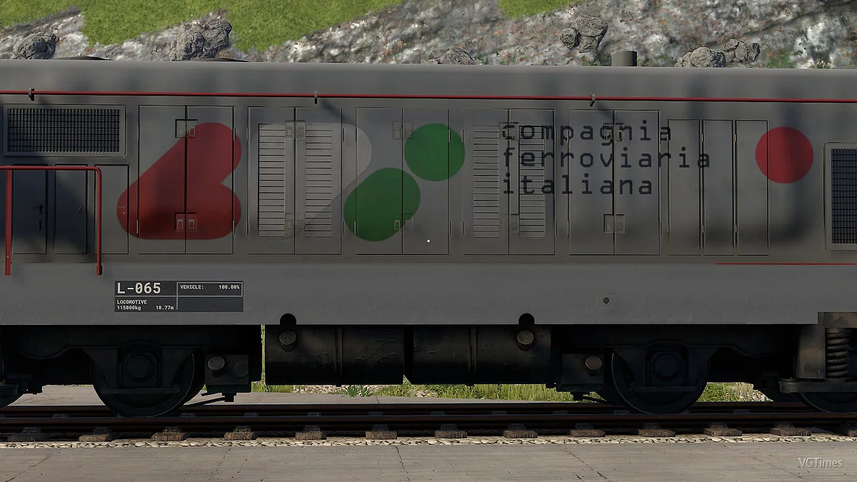 Derail Valley — Раскраска CFI для DE 6