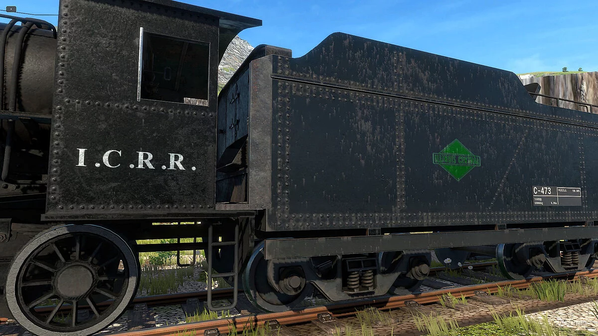 Derail Valley — Раскраска Illinois Central для SH282