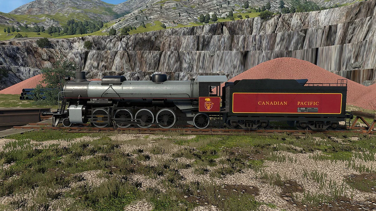 Derail Valley — Раскраска Canadian Pacific для SH282