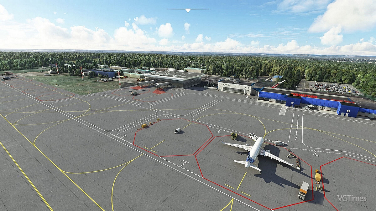 Microsoft Flight Simulator — Кемерово (Россия)
