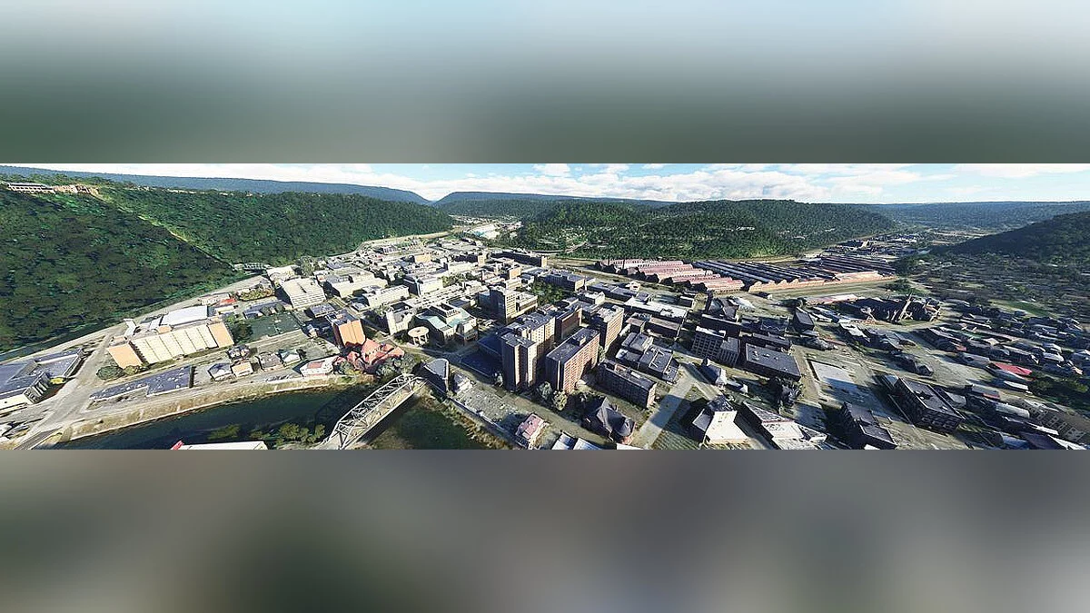 Microsoft Flight Simulator — Джонстаун Пенсильвания