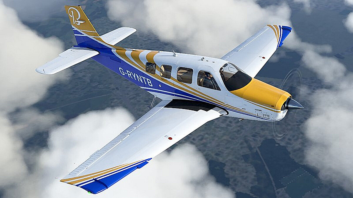Microsoft Flight Simulator — Bonanza G36 турбо