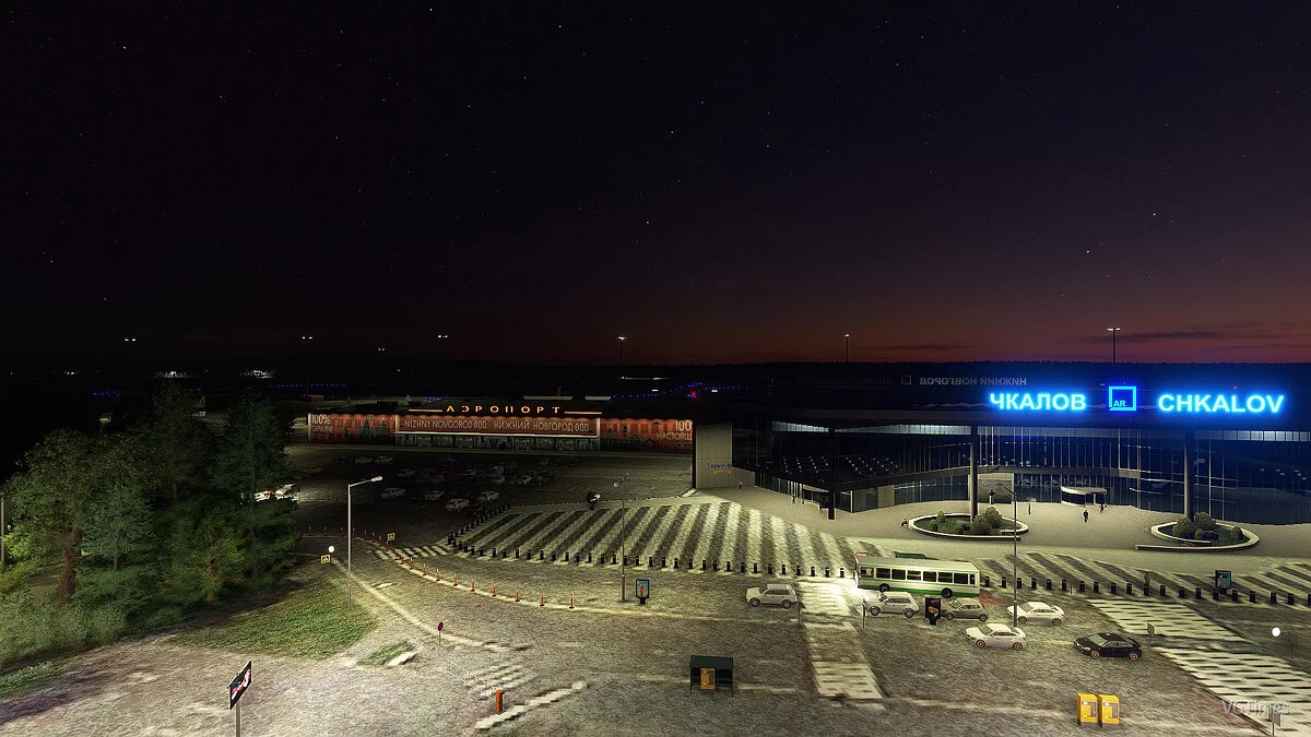 Microsoft Flight Simulator — Стригино (Нижний Новгород, Россия)