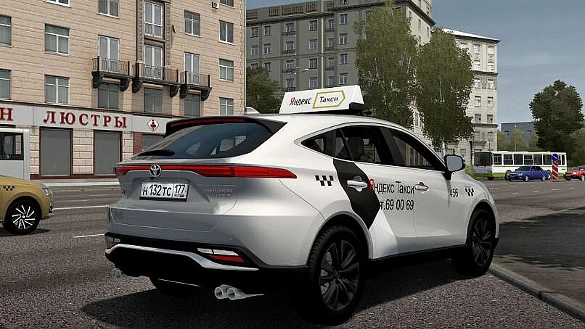 City Car Driving — Toyota Harrier Hybrid 2.5 CVT 2021