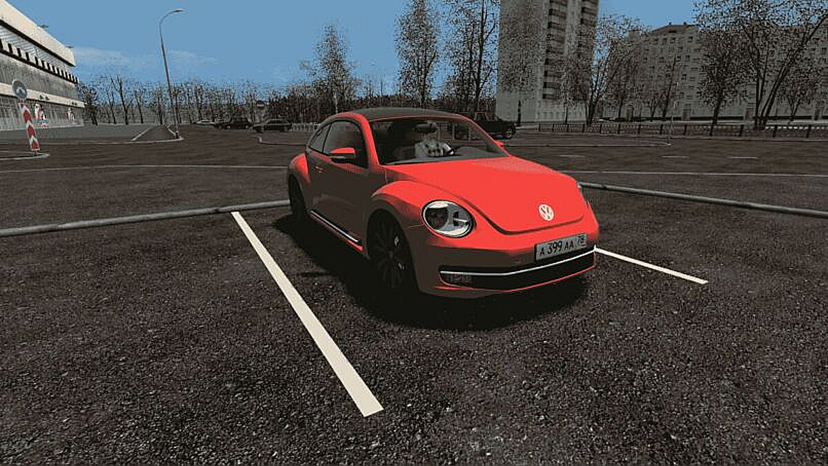 City Car Driving — Volkswagen New Beetle
