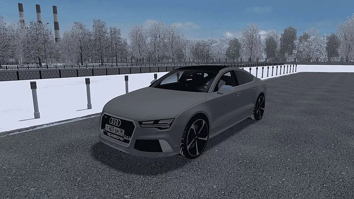 City Car Driving — AUDI RS7 4.0 TFSI V8 Sportback 2016