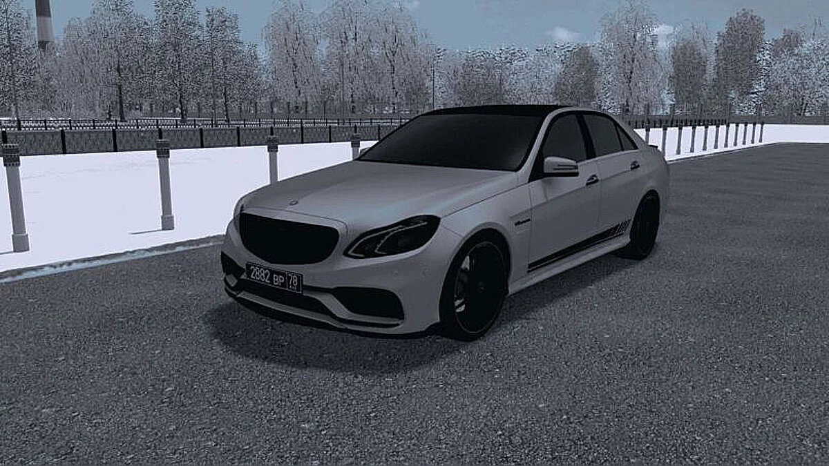 City Car Driving — Mercedes-benz E63s W212