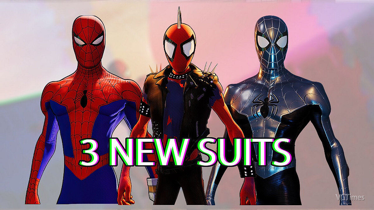 Marvel&#039;s Spider-Man Remastered — Набор костюмов «Через вселенные»