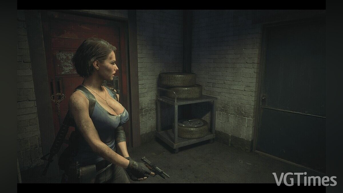 Resident Evil 3 — Джилл с большой грудью