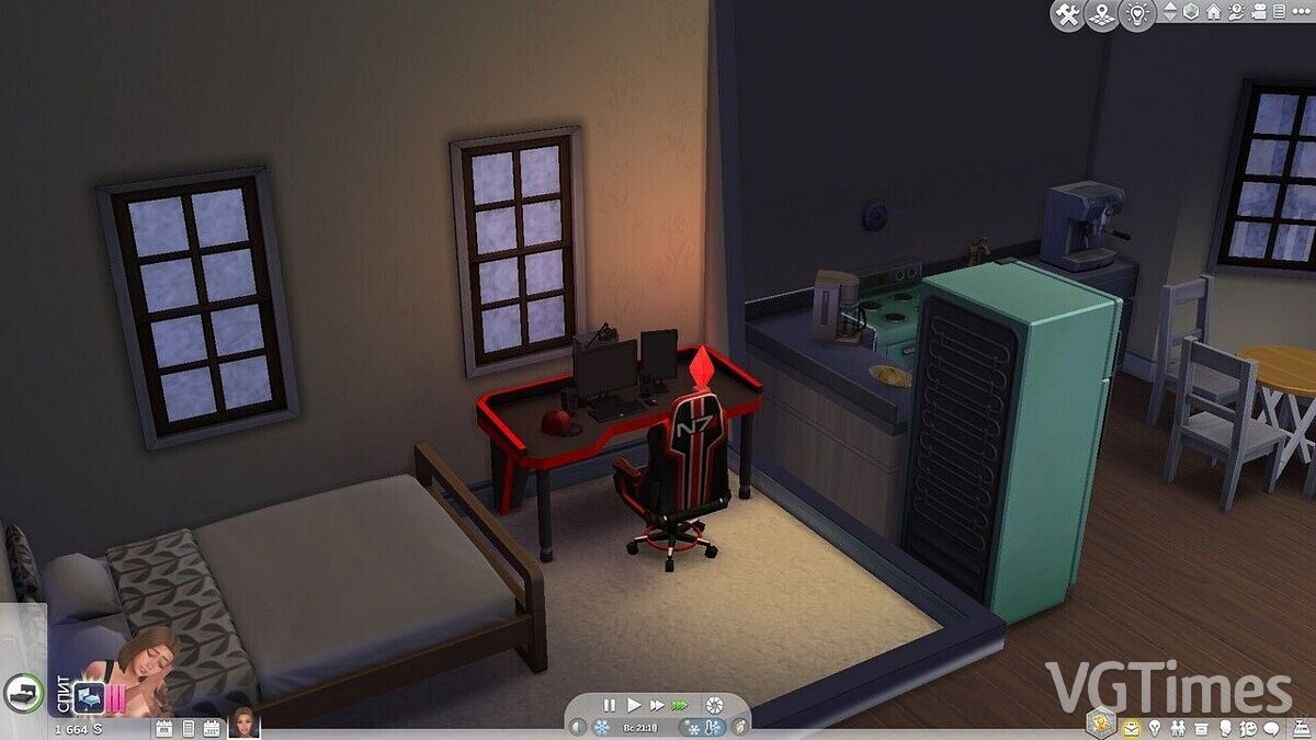 The Sims 4 — Игровой стол DXRacer