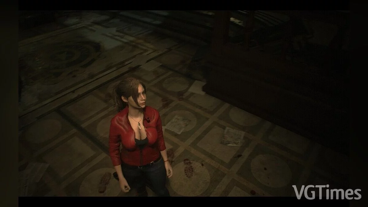 Resident Evil 2 — Клэр с большой грудью