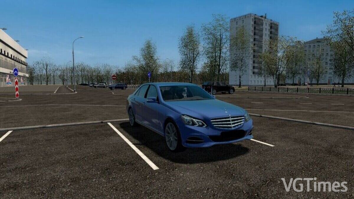 City Car Driving — Mercedes-Benz E400