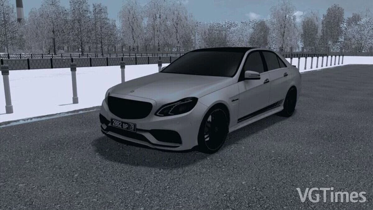 City Car Driving — Mercedes-benz E63s W212