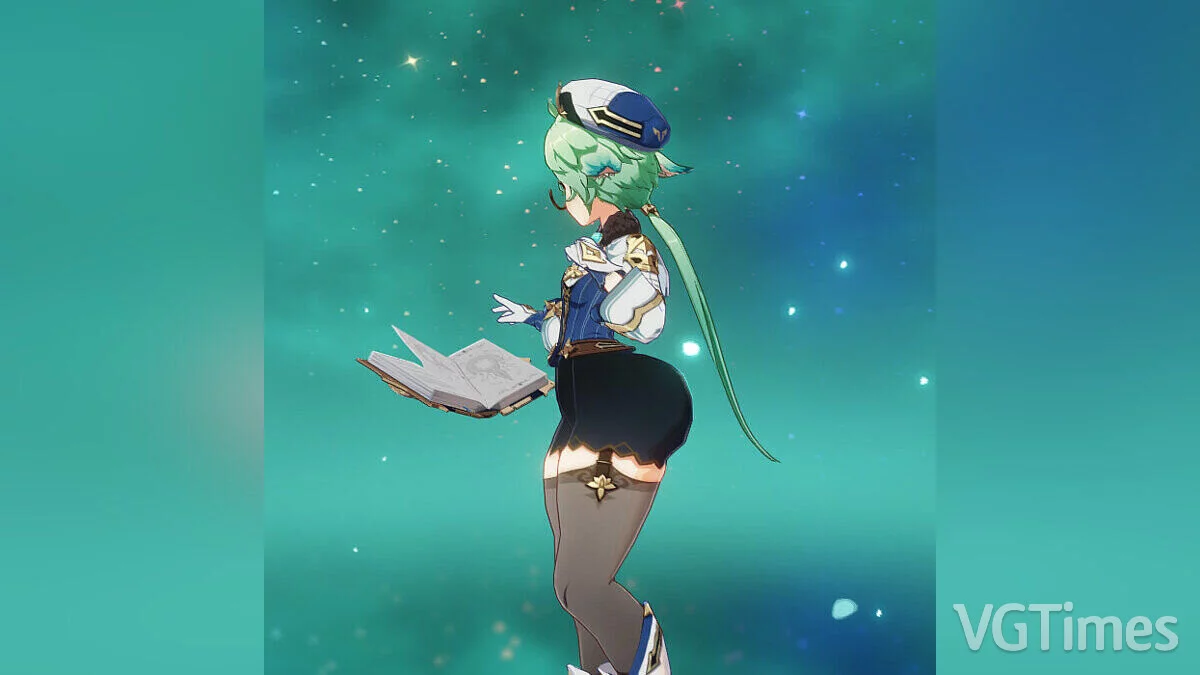 Genshin Impact — Сакроза с большими бедрами