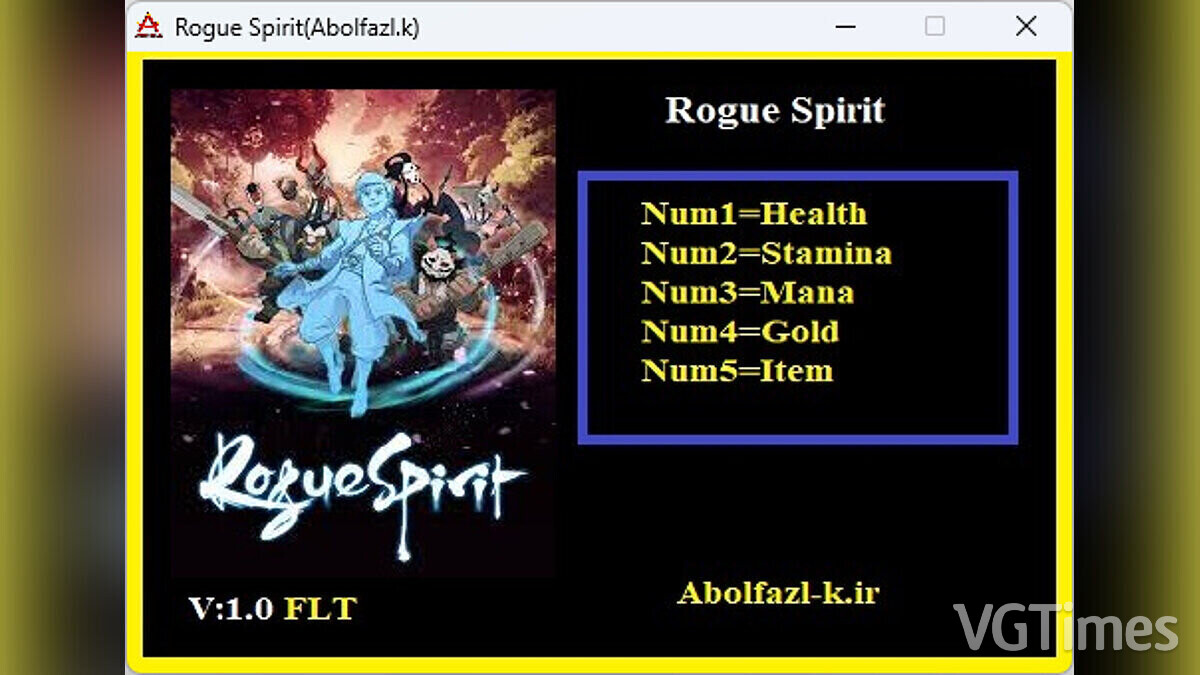 Rogue Spirit — Трейнер (+5) [1.0]
