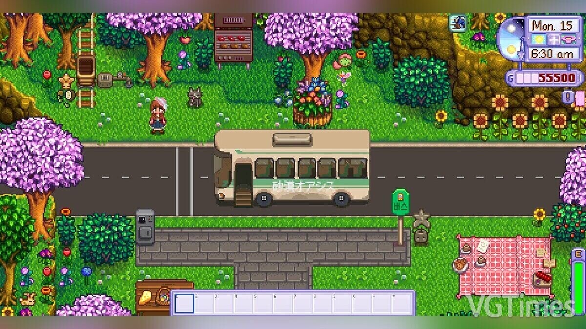 Stardew Valley — Более красивая автобусная остановка / Карты и локации /  Моды и скины