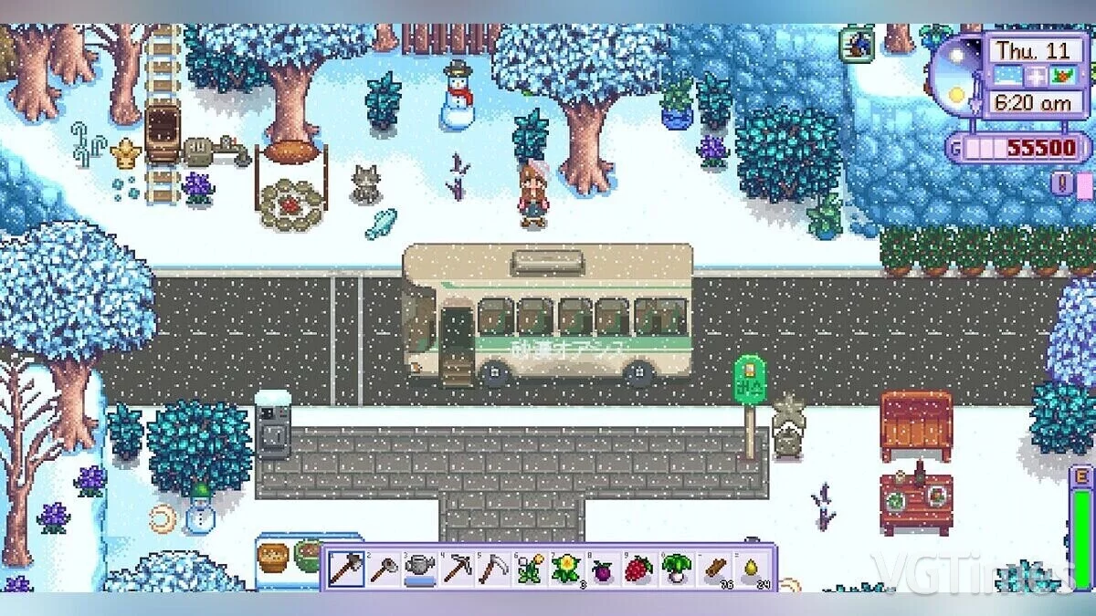 Stardew Valley — Более красивая автобусная остановка