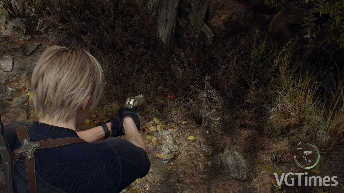 Resident Evil 4 Remake (2023) — Desert Eagle from Modern Warfare II — Animated — стрельба из Desert Eagle