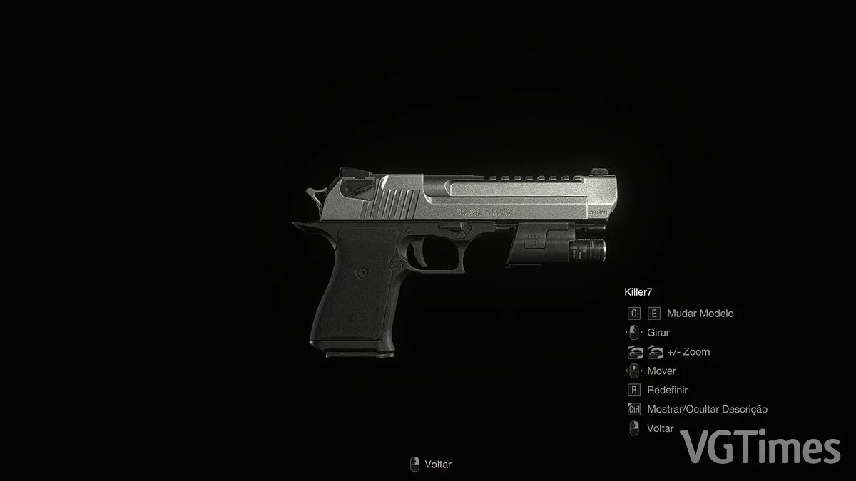 Resident Evil 4 Remake (2023) — Desert Eagle from Modern Warfare II — Animated — стрельба из Desert Eagle
