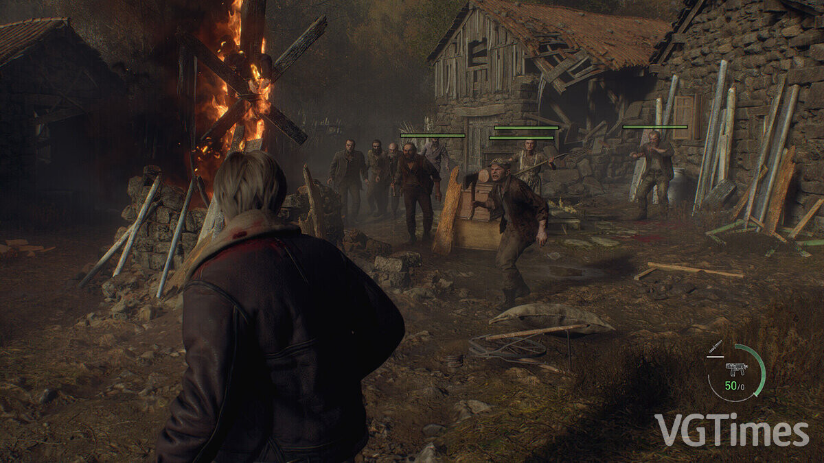 Resident Evil 4 Remake (2023) — Health Bars — полоска здоровья