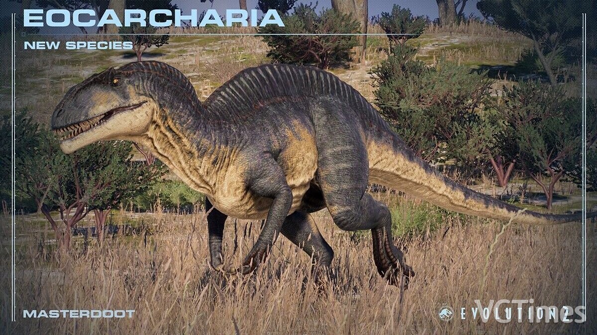 Jurassic World Evolution 2 — Эокархария - новый вид