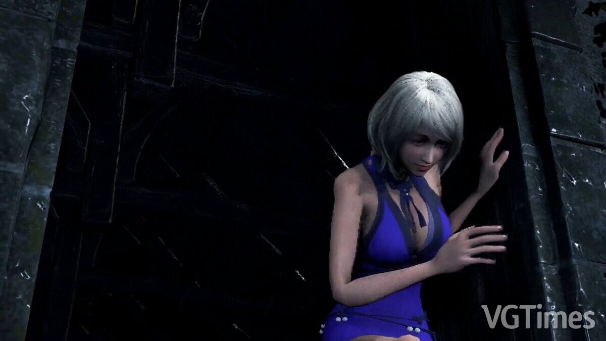 Resident Evil 4 Remake (2023) — Эшли в платье Тифы