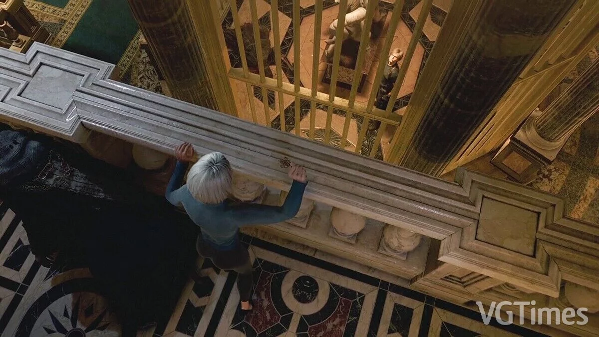 Resident Evil 4 Remake (2023) — Эшли в свитере и леггинсах