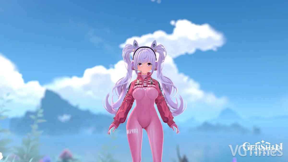 Genshin Impact — Кэцин косплеит Алису