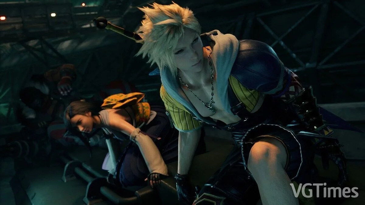 Final Fantasy VII Remake — Клод в одежде Тидуса (FFX)