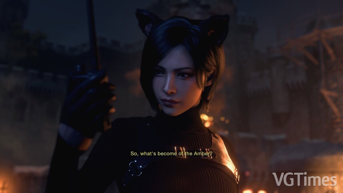 Resident Evil 4 Remake (2023) — Кошачьи ушки для Ады