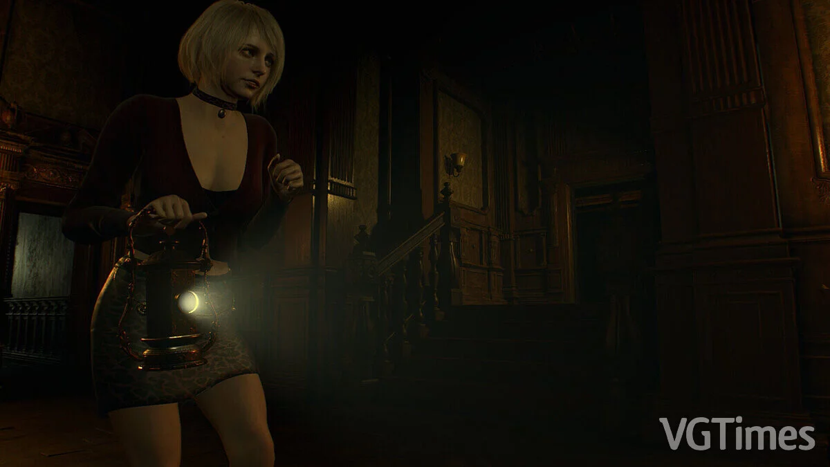 Resident Evil 4 Remake (2023) — Maria Outfit for Ashley — одежда Марии из Silent Hill 2 для Эшли