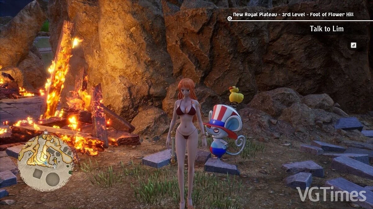 One Piece Odyssey — Нами в красном бикини