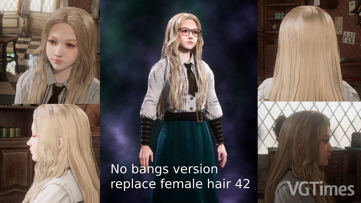 Hogwarts Legacy — Очень длинные волосы