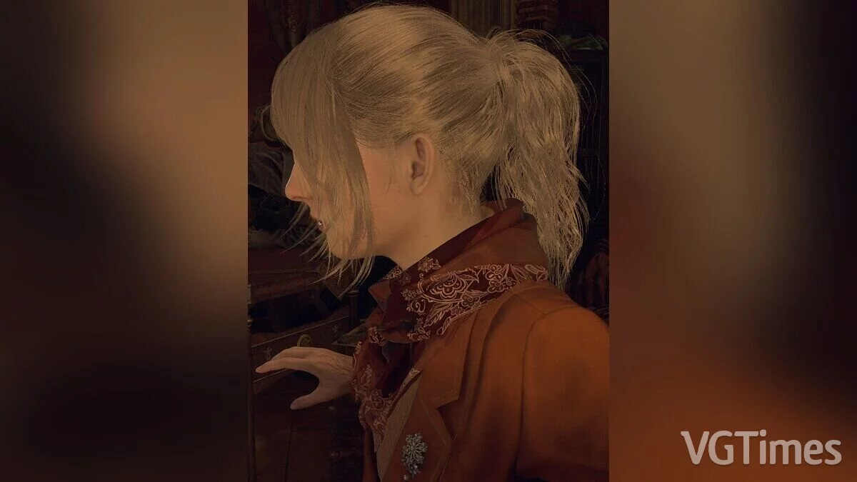 Resident Evil 4 Remake (2023) — Прическа «Хвостик» для Эшли