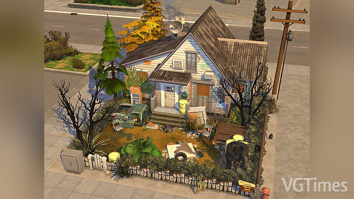 The Sims 4 — Разрушенная хижина