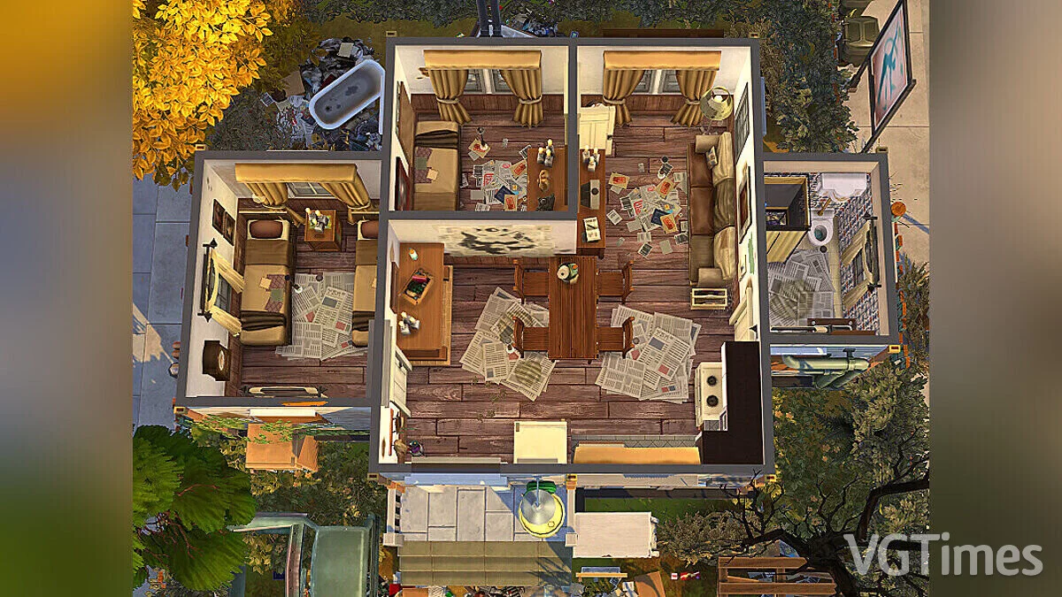 The Sims 4 — Разрушенная хижина