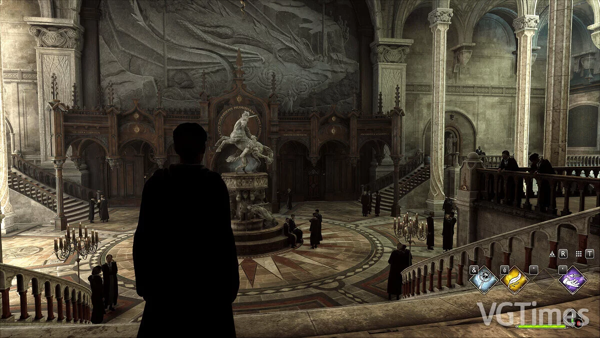 Hogwarts Legacy — Резкое и естественное освещение