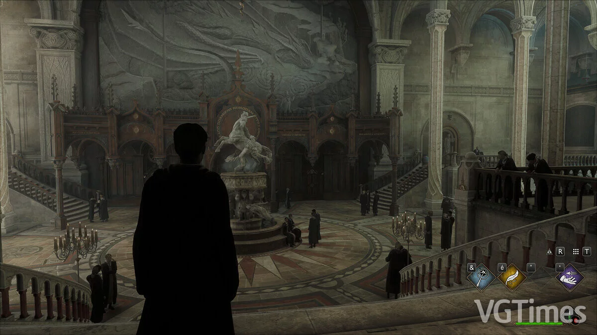 Hogwarts Legacy — Резкое и естественное освещение