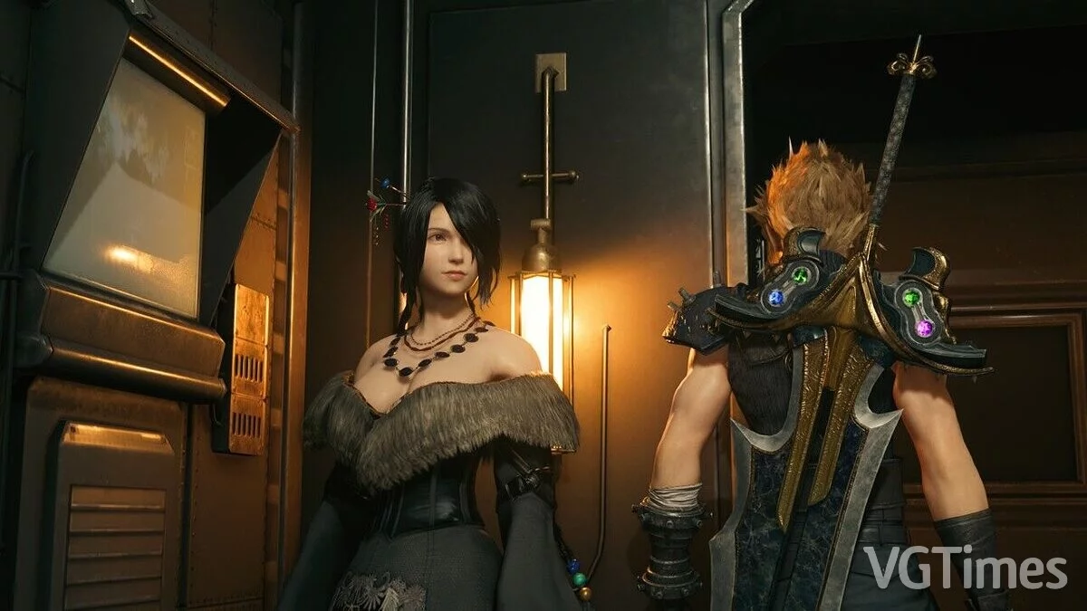 Final Fantasy VII Remake — Тифа в одежде Лулу из игры FFX